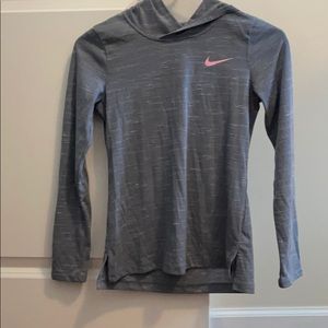 Nike Girls Long Sleeve Top w/ Hood